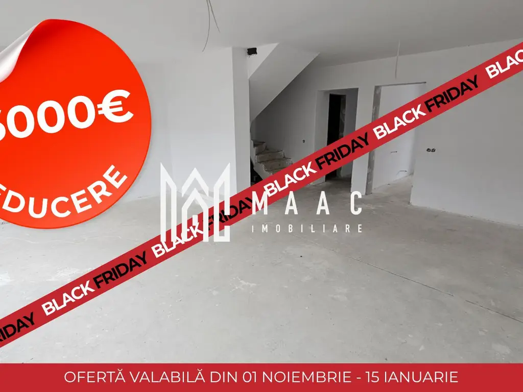 Black Friday | Casa Tip Duplex | 110 MPU | 264 MP Teren | Predare La Alb