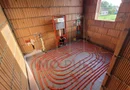Duplex modern. Bucatarie cu posibilitate de inchidere.