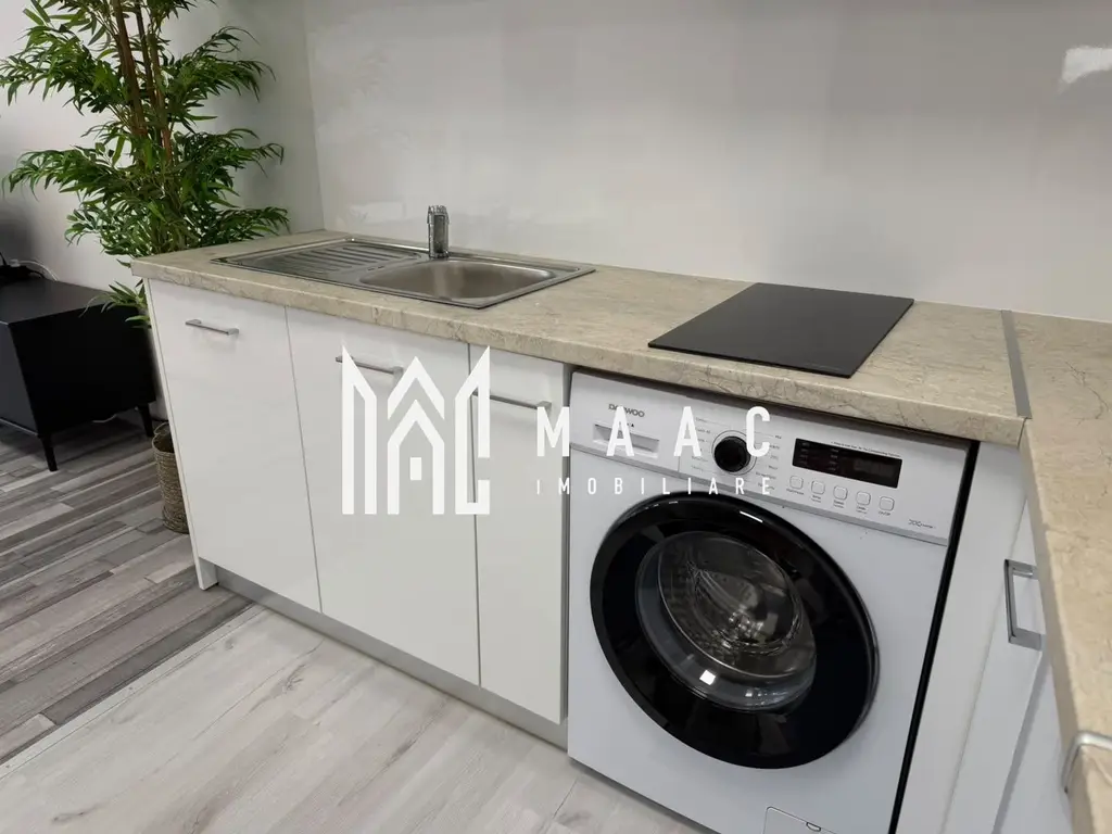 Apartament 1 camera | Etaj 1 | Curte | Modern | Central