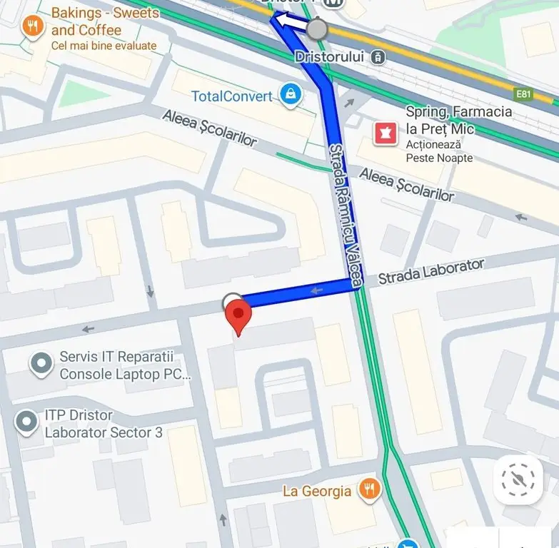 Particular inchiriez garsoniera Dristor str Laborator la 2 min metrou