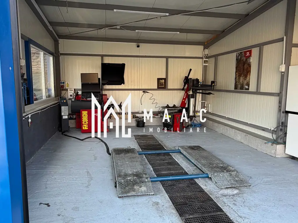 Hala echipata complet | Service auto\ Detailing | 50 MPU | Sura Mare |