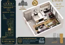 Apartament 07, Corp F – Studio | 40,29 mp | Jabri Nord Residence