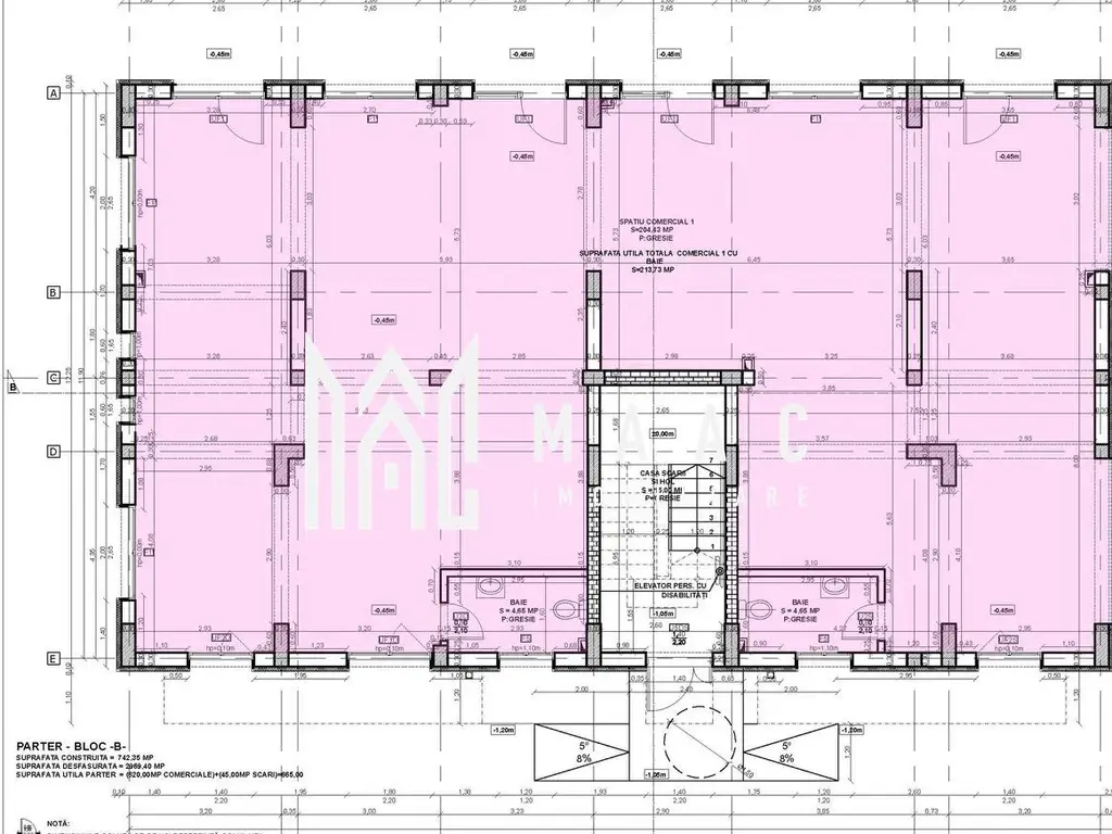 Spatiu Comercial I Open Space I 620mpu I Doamna Stanca