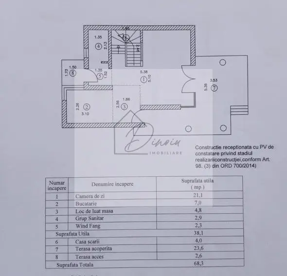 VILA 3 camere Pipera I Henri Coanda I intabulare I COMISION 0%