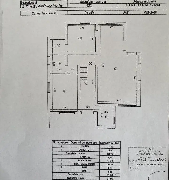 CASA/VILA DE VANZARE BUCIUM,CARTIER IC BRATIANU,235 MP UTILI,521MP TEREN
