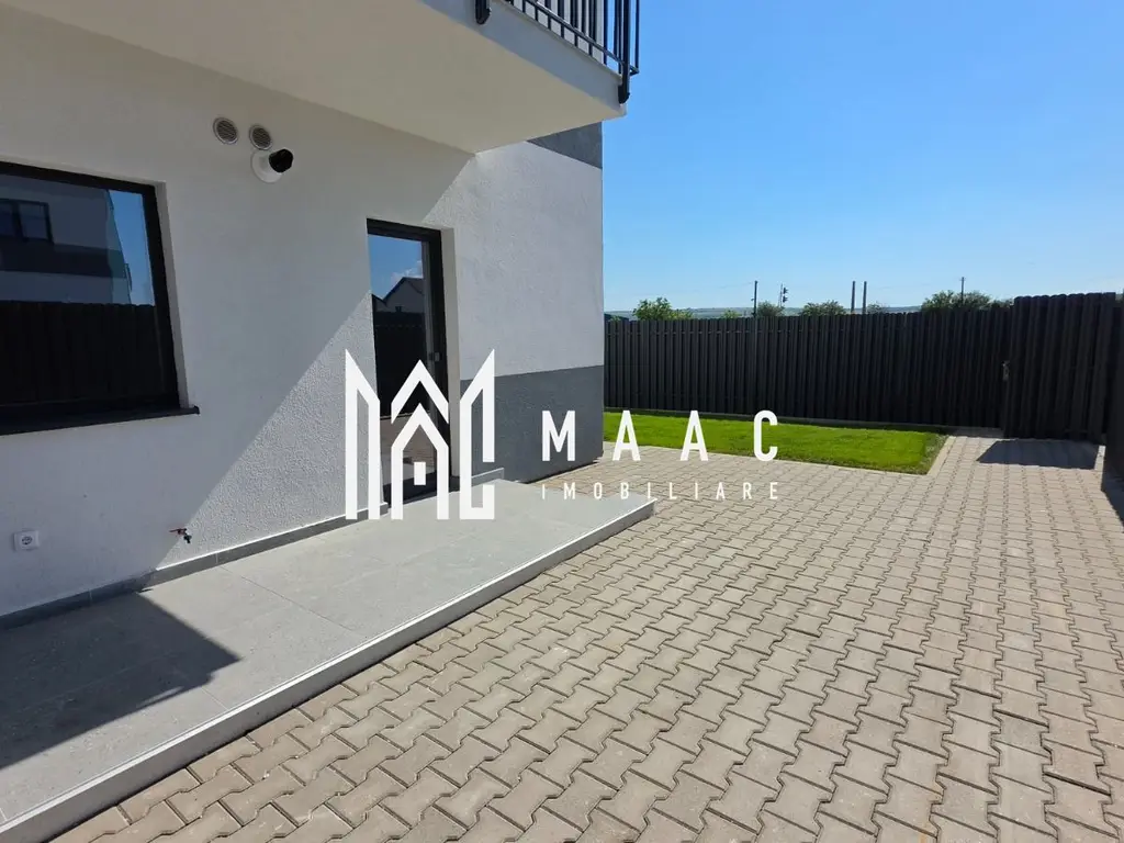 Apartament 2 camere de vânzare Selimbar | Central | curte 90 mp, parcare