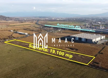 Teren industrial/ comercial I 19.100 mp I Front 53ml I DN14
