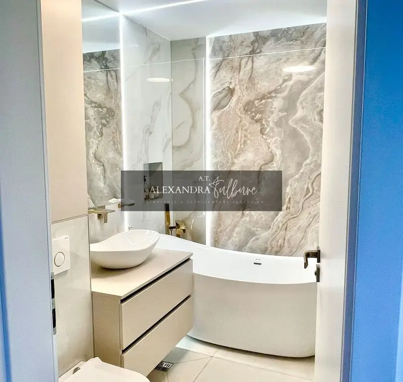 Apartament 2 camere decomandate, etaj intermediar, terasa, parcare