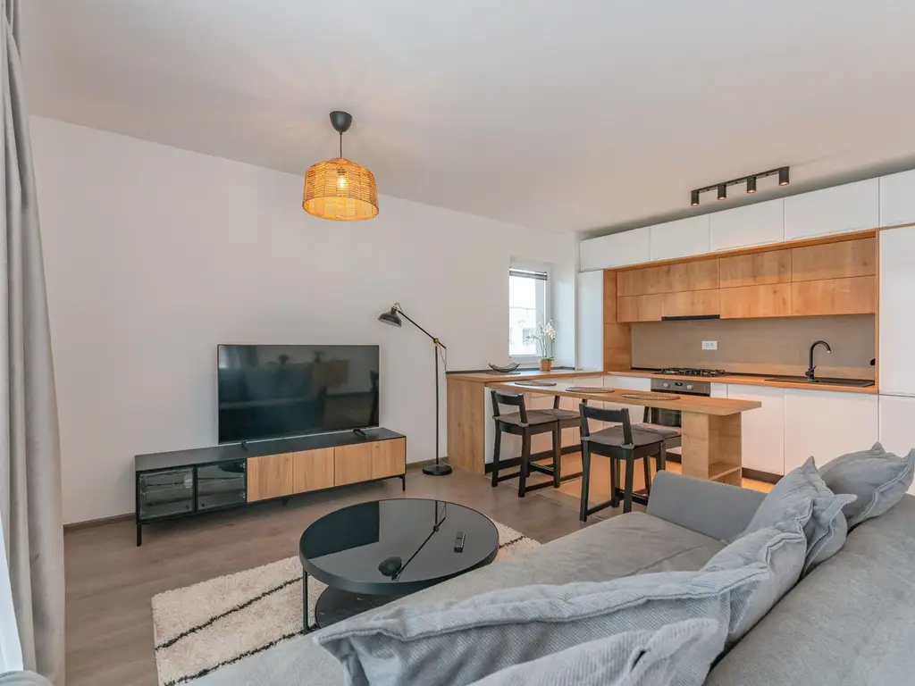 Apartament Alpha Arena: 62 mp utili + 28 mp terasă | Parcare inclusă