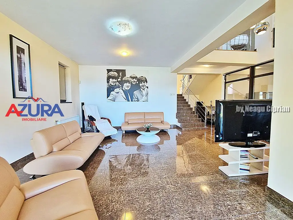 Casă D+P+M | 254 mp | 1.130 mp teren | Mobilată Premium | Țițești, AG