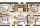 Casa individuala | 4 camere | La cheie | 644 MP | Selimbar