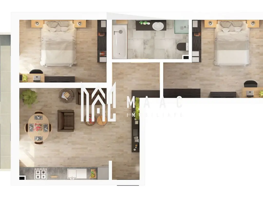 Apartament 3 camere I Etajul 1I Decomandat I Doamna Stanca