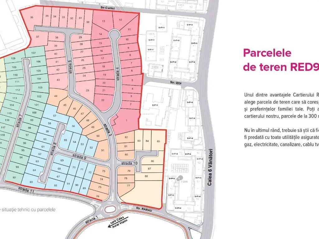 Parcela de teren in ARED CITY, cel mai modern cartier | Fără agenții!