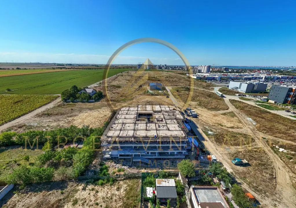 Tomis Nord - Vanzare apartament decomandat cu 2 camere,  bloc nou.