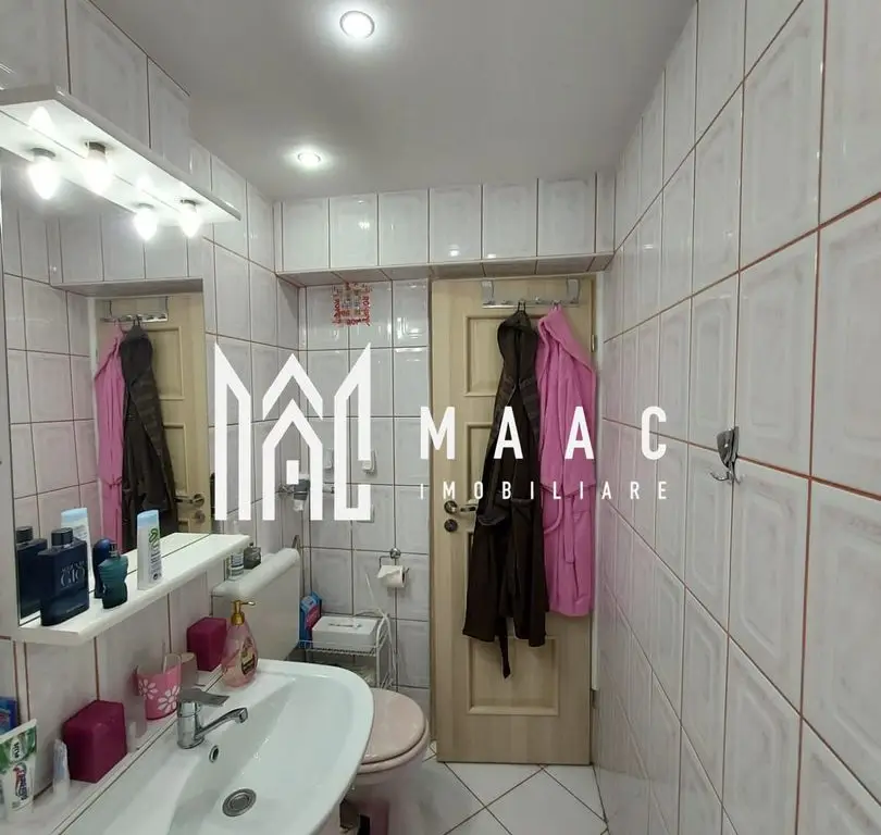 Apartament 2 camere decomandat | Ștrand, Sibiu | 50 mp, etaj 3, balcon