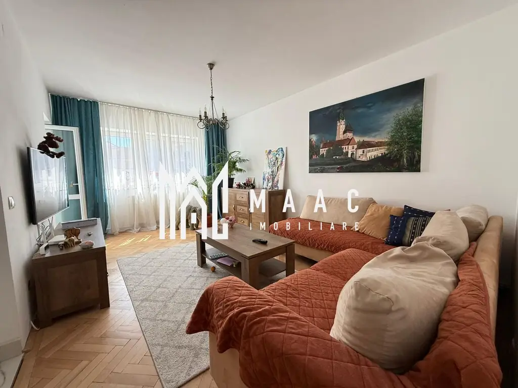 Apartament 3 camere | Etaj 1 | 2 bai | Balcon | C. Dumbravii