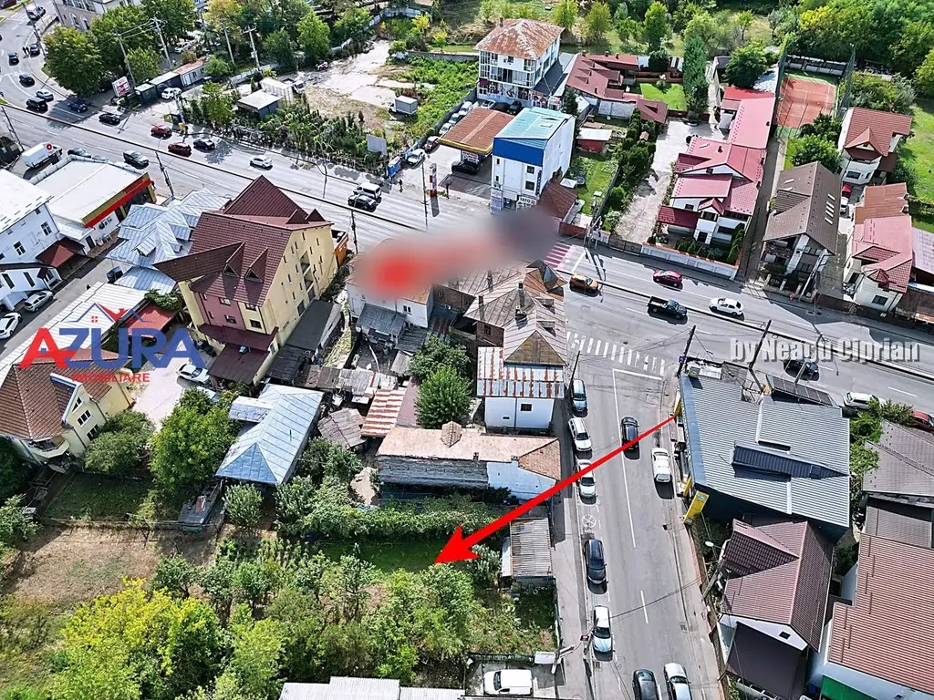 Teren intravilan Nord Pitesti | 1.195 mp | zona Nicolae Balcescu