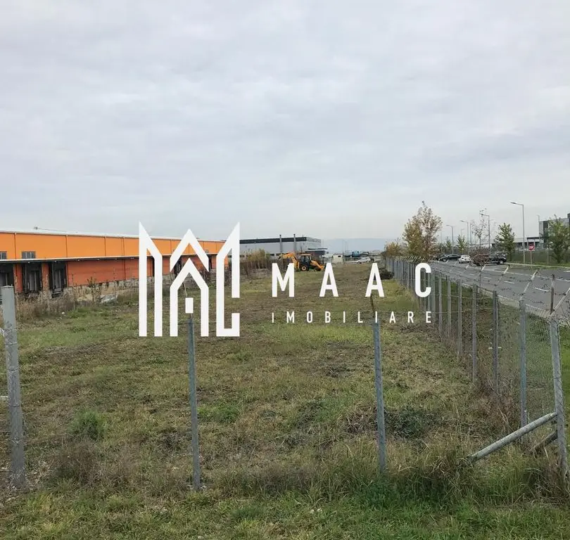 Teren intravilan 2.875 mp | Industrial Vest, Sibiu | 18 m