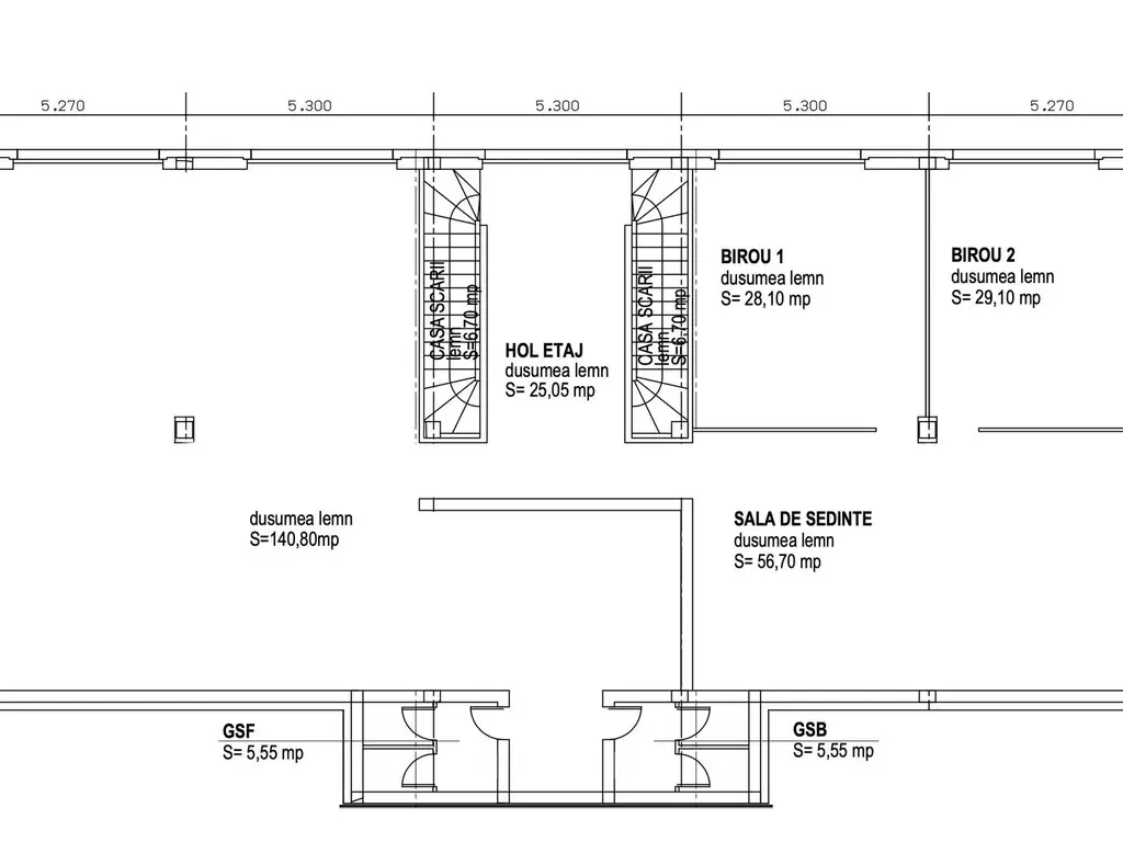Birouri Premium de 304 mp în Zona Industrială Vest Arad