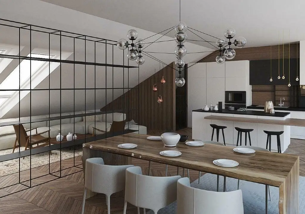 Penthouse de vanzare la rosu Franklin 16 Bucuresti