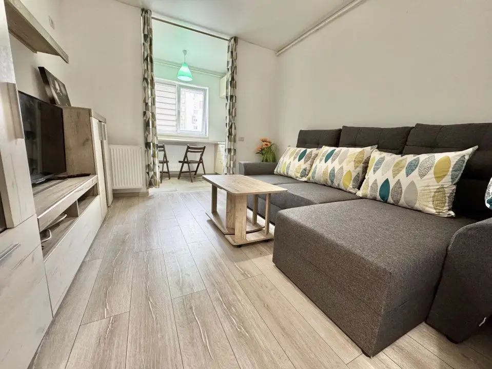 Ap. doua camere zona Militari Residence complet mobilat