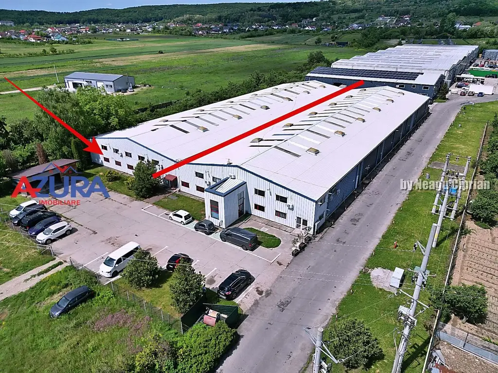 Hala industrială– 1.800 mp + birouri 400 mp | DN73, Maracineni