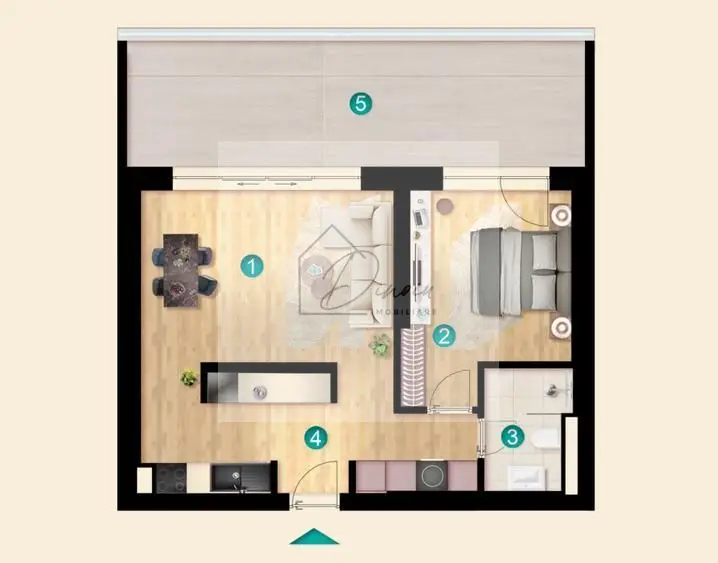 Apartament 2 camere IResidence Plaza Pipera I taxare inversa I COM 0%