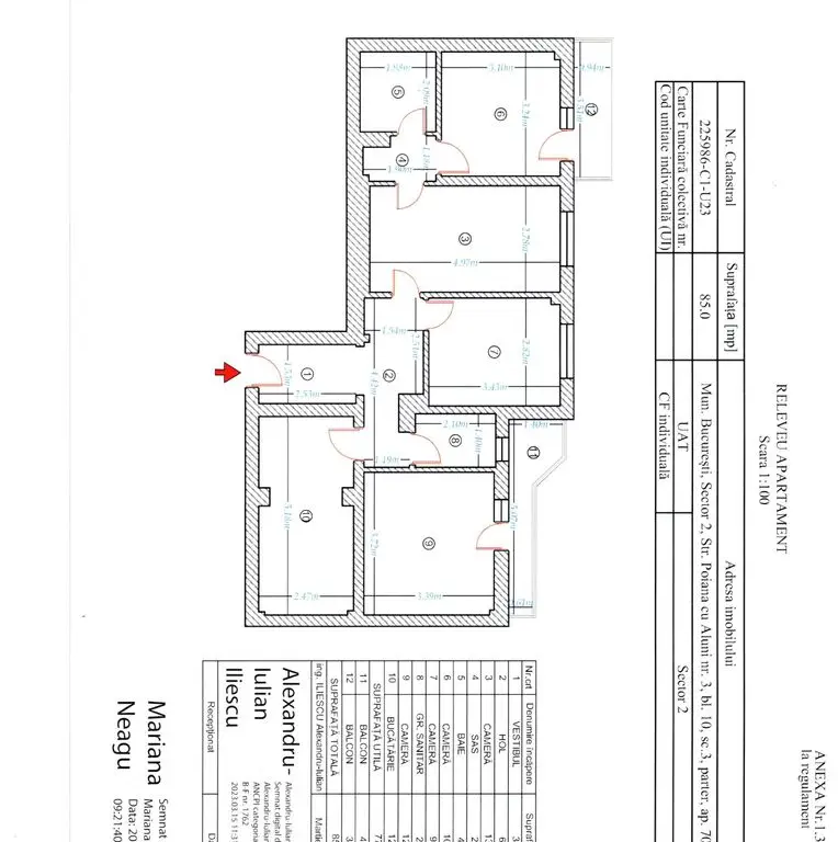 VANZARI apartamente 4 camere