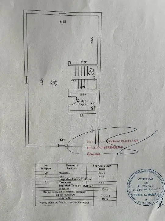Persoana fizica vand casa, Complex Baneasa Park 980.000 Euro semimobilata