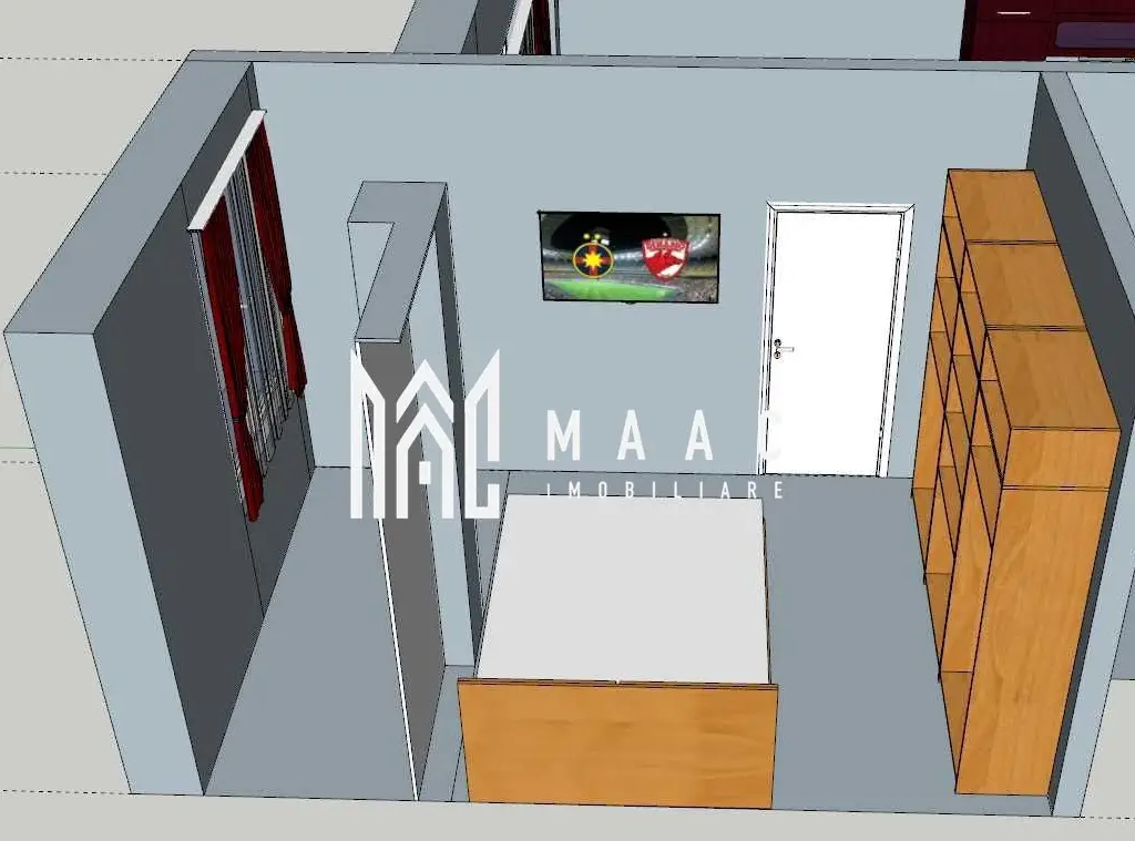 Apartament 2 camere decomandat | Șelimbăr | etaj 1, balcon