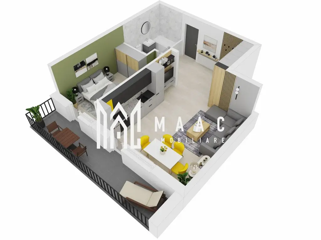 Apartament 2 Camere I Sibiu I Doamna Stanca I Balcon I Parcare Inclusă