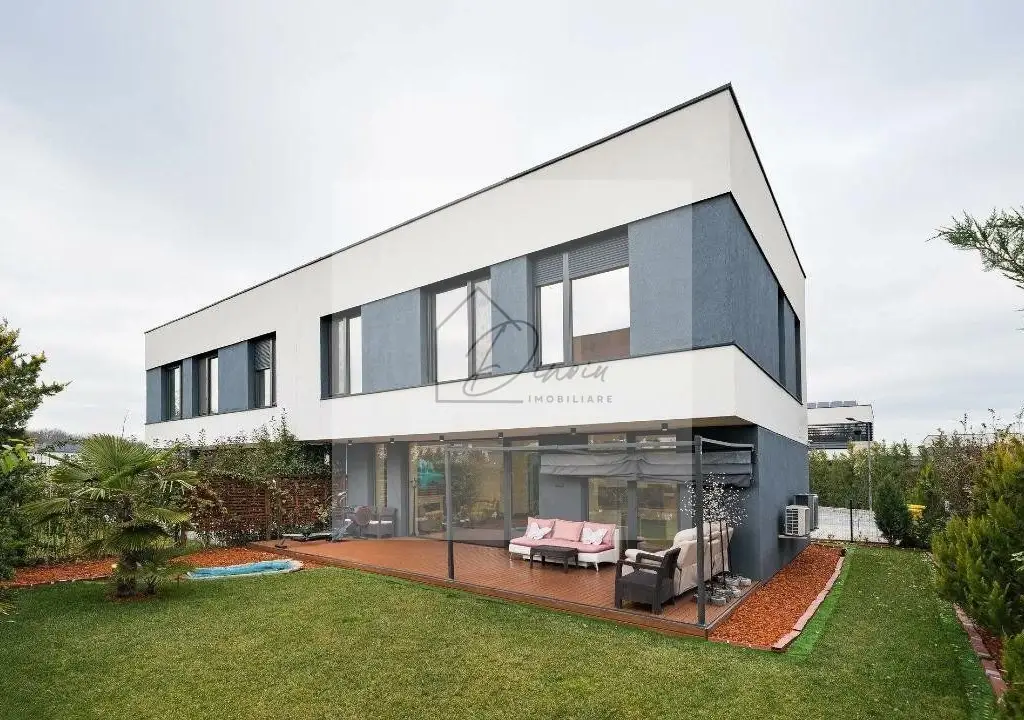 Vila pasiva (verde) lux 4 camere Complex Amber Gardens Tunari ICOM 0%