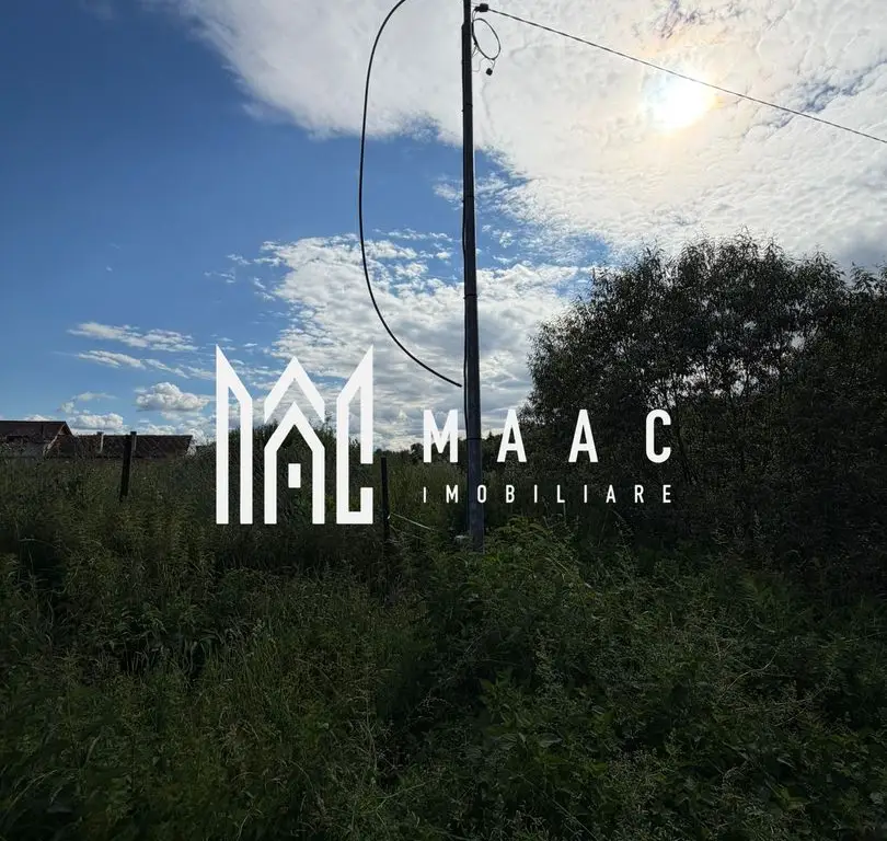 Teren intravilan 1750 mp | Hamba, Sibiu | utilități pe teren