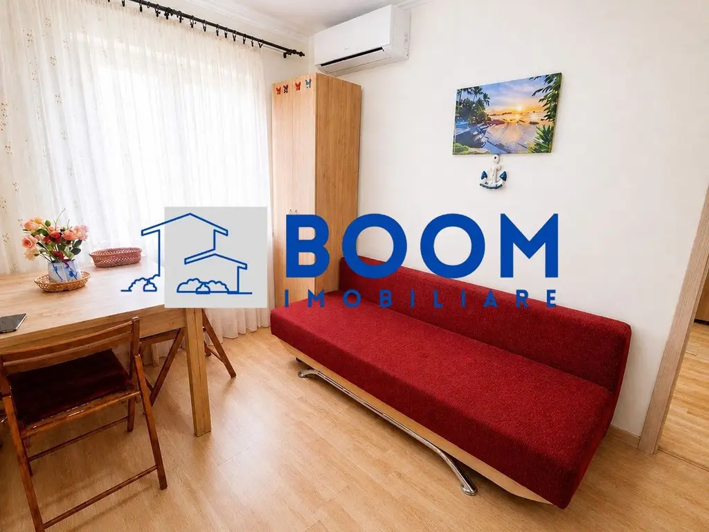 Studio | Etaj 1 | Bloc anvelopat | Gigacalorimetru | Mobilat si Utilat