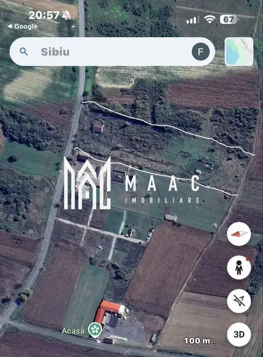 Teren intravilan | 20.000 MP | Parcelabil | Daia