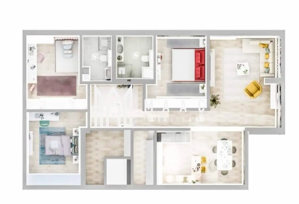 Penthouse de lux I 4 camere I Zona Sub Arini
