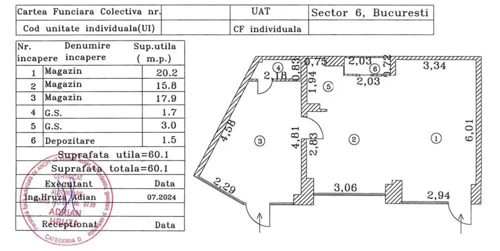 Proprietar Vand Spatiu Comercial Crangasi