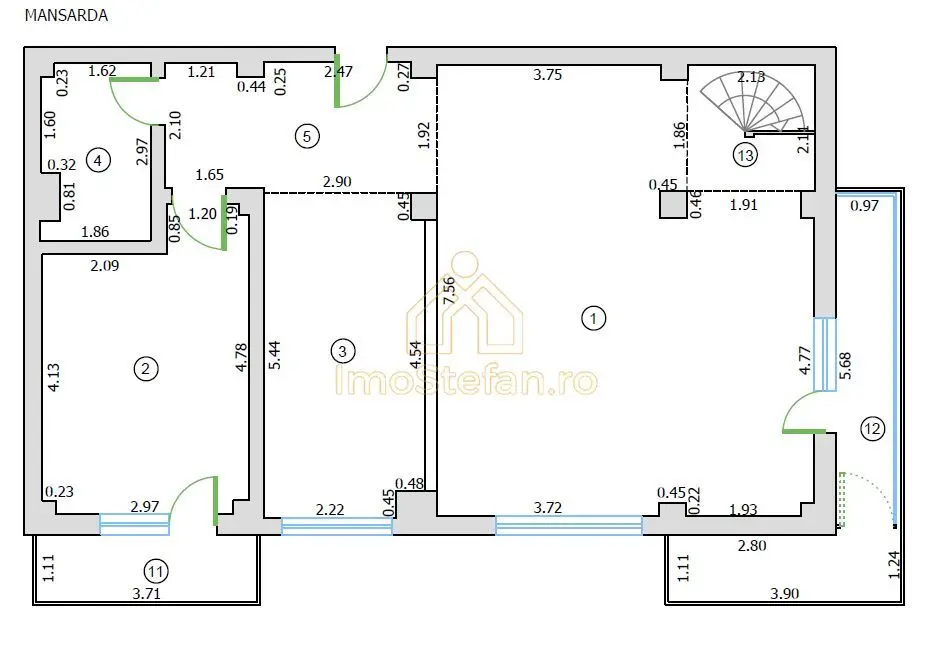 Apartament 5 camere | 175 mp utili | Militari Residence