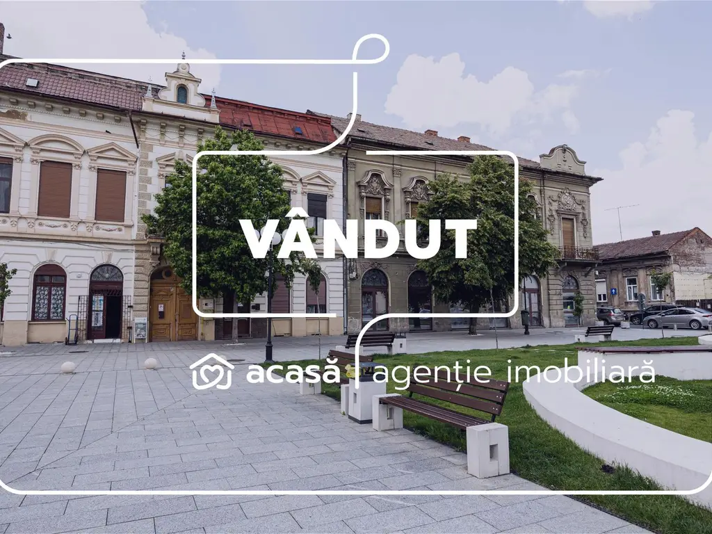 VÂNDUT! Apartament cu o cameră, Piața Catedralei, Arad.