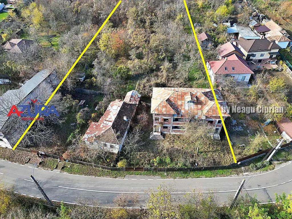 Proprietate deosebită în orașul Ștefănești, intrare pe strada Izvorani