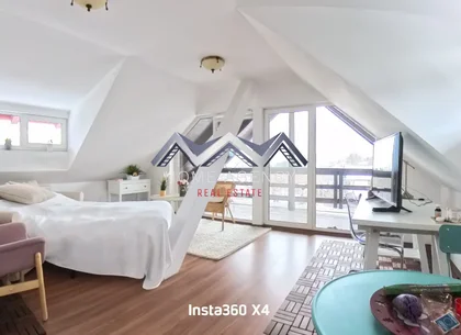Vilă ultrafinisată cu panoramă superbă, teren 868 mp– Breaza