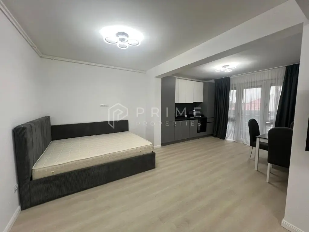 Studio nou de închiriat | Spațios | Imobil nou | Zonă semicentrală