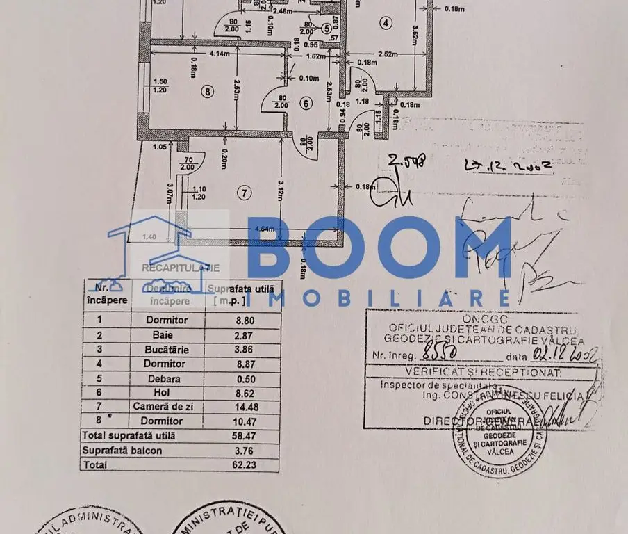 Apartament 3 camere Hermes | Centrala proprie | Complet renovat