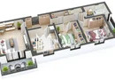 Apartament la cheie I 3 camere I 82 mpu + 13 mp I Hipodrom