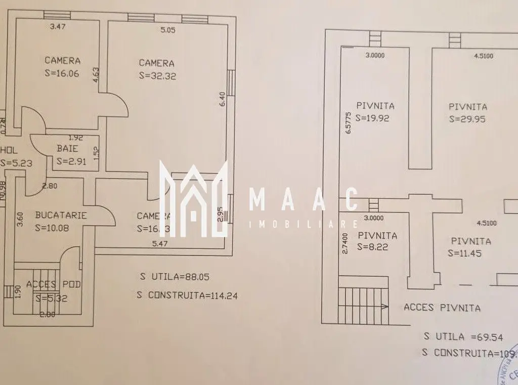 Apartament 3 camere la casa I Pivnita I Ultracentral