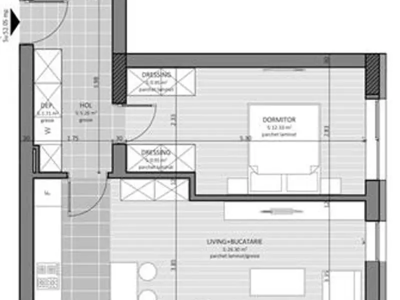 Vindem apartament nou 2 camere Coresi Avantgarden