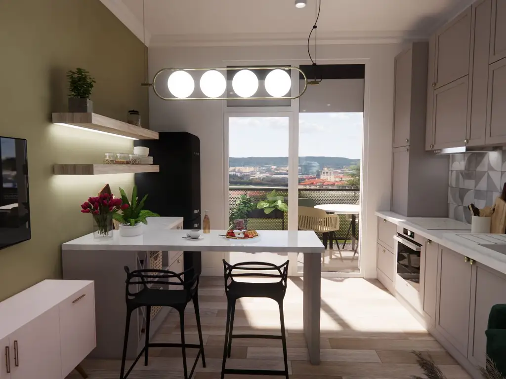 Apartament cu 2 camere– ARED R39