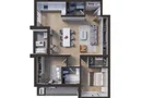 Apartament 3 camere cu parcare- NORD PARK RESIDENCE