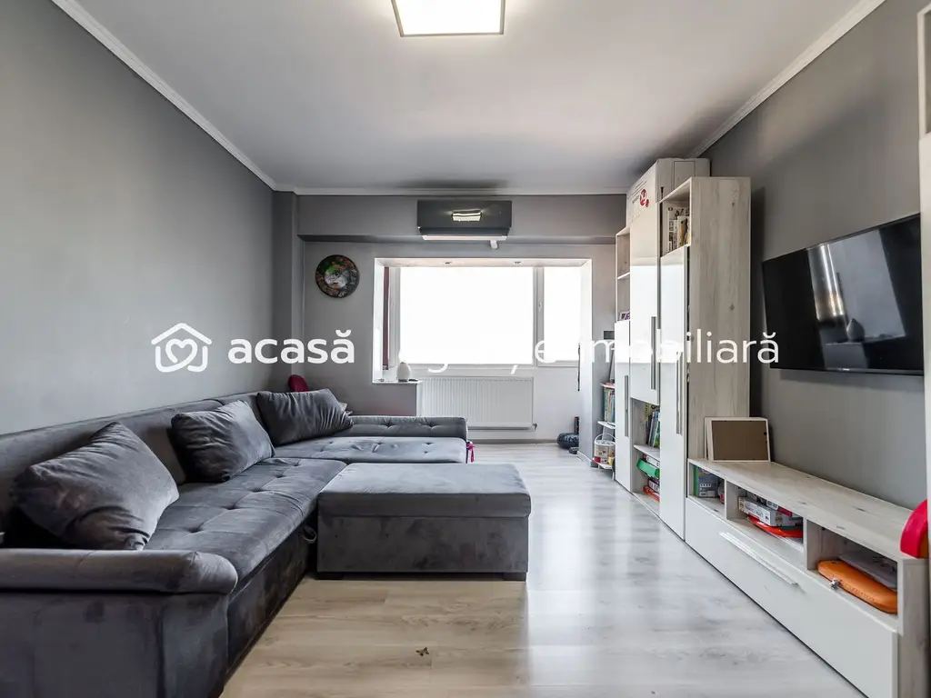 Rezervat Apartament amenajat cu 2 camere, decomandat la Intim