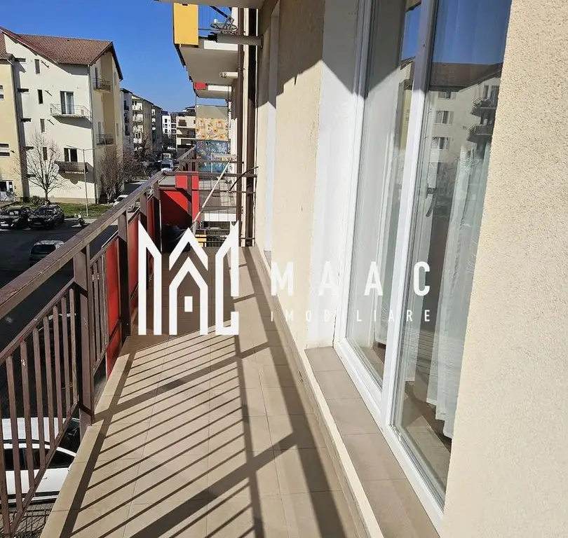 Garsonieră decomandată | Turnișor, Sibiu | etaj 2, balcon 7 mp